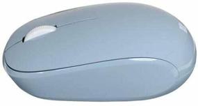 img 1 attached to Microsoft Bluetooth Wireless Compact Mouse, Blue