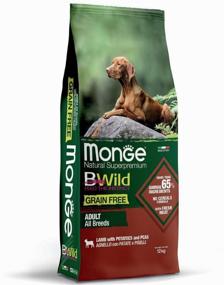 img 1 attached to Dry food for puppies Monge BWILD Feed the Instinct, duck, with potatoes 1 pack. x 1 pc. x 12 kg