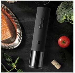 img 1 attached to Corkscrew Xiaomi Huo Hou Electric Wine Bottle Opener electric CN, black