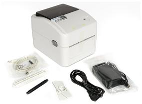 img 1 attached to 🖨️ White Xprinter XP-420B Thermal Label Printer