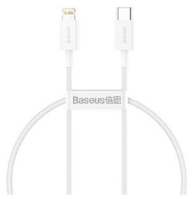 img 1 attached to Кабель Baseus Superior Series Fast Charging Data Cable Type-C to Lightning PD 20W 1 м, цвет Белый (CATLYS-A02)