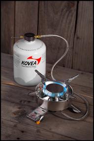 img 1 attached to Горелка KOVEA TKB-N9703-1L Expedition Stove Camp-1 серебристый