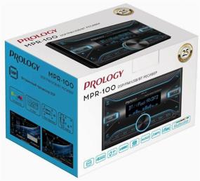img 1 attached to Car Radio PROLOGY PRMPR100, with BT/Audio Processor DSP/USB/microSD for AM/FM/VHF, MP3, WAV and FLAC, multicolor backlight
