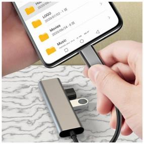 img 1 attached to Хаб Palmexx 4в1 USB-C to HDMI+2*USB3.0+USBC