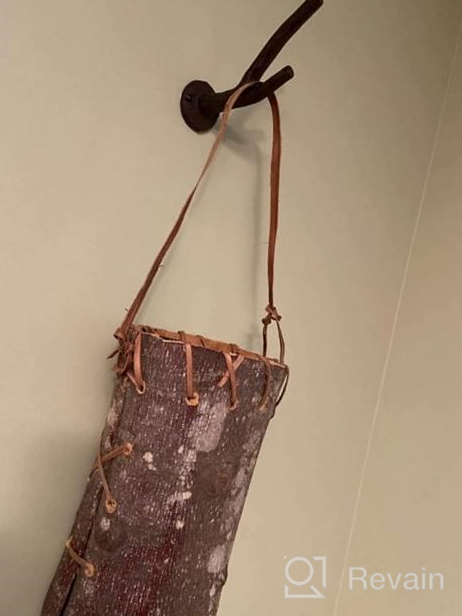 картинка 1 прикреплена к отзыву Cast Iron Branch Wall Mounted Hook - Wall Hook For Coat, Jacket, Etc - Wall Mounted Coat Hook - Vintage, Rustic, Decorative - With Screws And Anchors - 5" Long от Duy Desperado