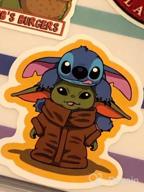 img 1 attached to 50 Pcs Cute & Funny Baby Yoda Stickers - The Mandalorian Star Wars Decal For Hydro Flask, Laptop, Etc review by Ryan Hill