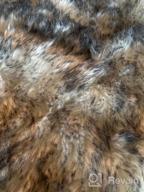 img 1 attached to Add Cozy, Faux Fur Flair To Your Home With Phantoscope'S Beige Anti-Skid Rug - Perfect For Both Adults And Kids! review by Joel Payne