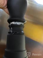 картинка 1 прикреплена к отзыву Stylish And Versatile: Set Of 3 Resin Pillar Candle Holders For Elegant Home Decoration And Gifts For Weddings In Black от Matt Mix