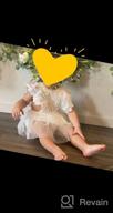 картинка 1 прикреплена к отзыву Kayotuas Newborn Infant Baby Girls Butterfly Sleeve Romper Clothes Ruffle Lace Bodysuit Tutu Dress Jumpsuit Princess Outfit от Efraine Cruise