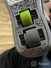 img 2 attached to 🛹 HEELYS Унисекс-Детская Обувь на Колесиках: Идеальный Выбор для Забавных Прогулок