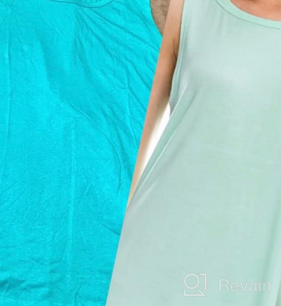 img 1 attached to Flowy Tank Tops For Women By EttelLut - Perfect For Gym Workouts, Yoga, Running, And Lounging review by Valerie Harper