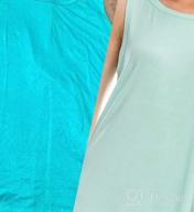 img 1 attached to Flowy Tank Tops For Women By EttelLut - Perfect For Gym Workouts, Yoga, Running, And Lounging review by Valerie Harper