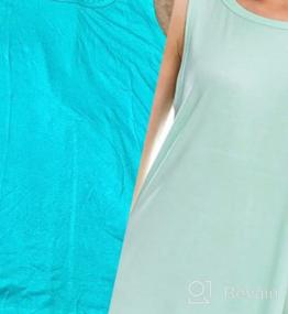 img 3 attached to Flowy Tank Tops For Women By EttelLut - Perfect For Gym Workouts, Yoga, Running, And Lounging