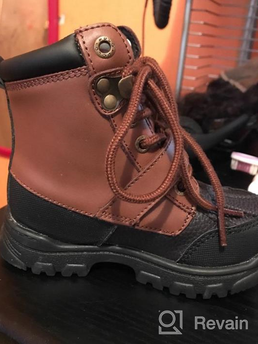 img 1 attached to Stylish Boots for Toddler Boys: Polo Ralph Lauren Colbey Shoes review by Adam Clemons