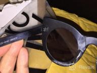 img 1 attached to Retro Cool: Slocyclub Square Sunglasses For Ultimate UV Protection review by Jeremy Yuusuf