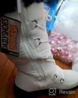 img 1 attached to Women'S Knee-High Water Resistant Fur-Lined Snow Boots - DailyShoes review by Maurice Matlock