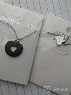 img 1 attached to SEIRAA Mother-Daughter Necklace Set - Heart Jewelry Gift for Mom and Daughter review by Jerry Peebler