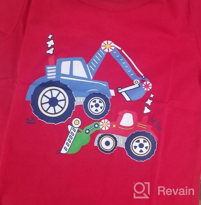 img 1 attached to 👕 Adorable Toddler Crewneck Cartoon Sweatshirt for Boys' - Tops, Tees & Shirts Collection review by Doug Taylor