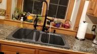 img 1 attached to GICASA Kitchen Faucet: Heavy Duty Spring Single Handle With Pull Down Sprayer & Pot Filler, Brushed Nickel Finish review by Randy Butler