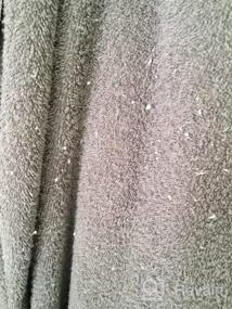 img 5 attached to Twinzen Cotton Long Bathrobe for Adults - Luxurious Comfort Guaranteed!