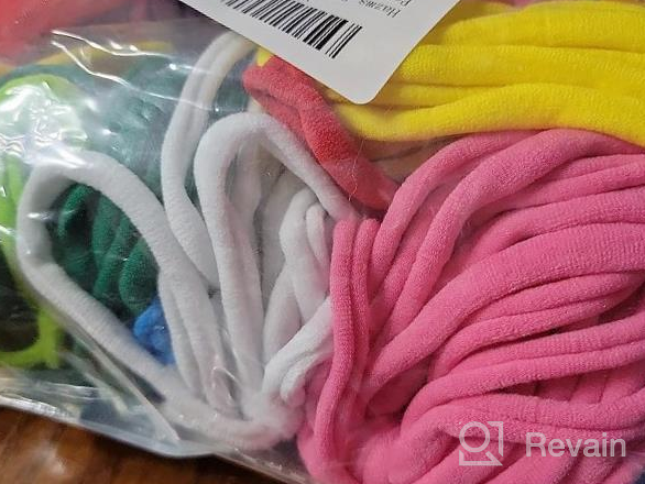 img 1 attached to 293 Pcs 7 Inch Weaving Loom Loops For Kids DIY Crafts Supplies With 3 Crochet Hooks - Hazms Weaving Potholder Loops. review by David Gagnon