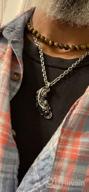 img 1 attached to 🐲 JAJAFOOK Pixiu Pendant: Lucky Wealthy Feng Shui Amulet Animal Necklace review by Jamie Sorenson