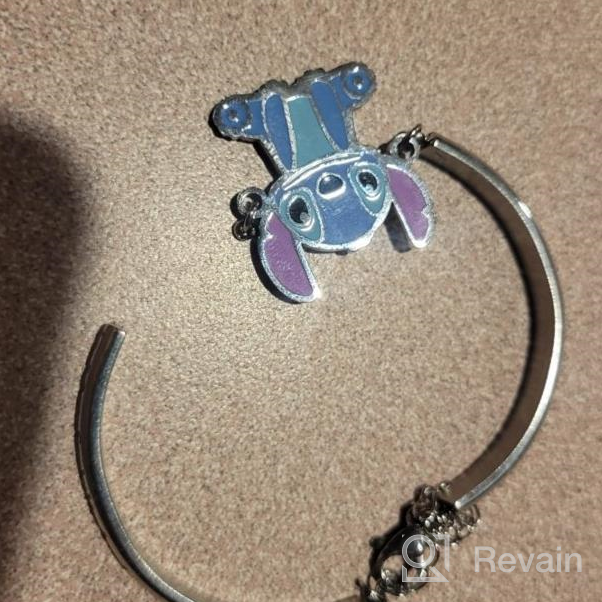 img 1 attached to 🧶 Stitch Earrings and Ohana Family Necklace Set: Cute and Stylish Jewelry for Girls and Women - Perfect for Stitch Lovers and Friendship Gifts review by Dru Labrado