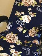 img 1 attached to Floral Office Chair Makeover: WOMACO High Back Chair Cover - Yellow Flower Print, Large review by Alex May