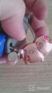 img 1 attached to Express Your Love With ISuperb'S Sweet Kissing Pig Couple Keychains - Perfect Gift For Him And Her In Black And Rose Gold review by Jessi Hodges