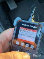img 1 attached to MUCAR CDL20 OBD2 Scanner - Check Engine Code Reader And Diagnostic Scan Tool For All OBD II Protocol Cars Since 1996, With O2 Sensor, EVAP System, And Smog Test Functions review by James White