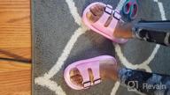 img 1 attached to 👣 High-Performance GreatCase Toddler Little Kid Walking Sandals for Enhanced Traction - Perfect Beach Shoes! Lightweight Shower Pool Slippers review by Matthew Fleming