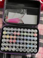 img 1 attached to Organize Your Diamond Painting Kit With ARTDOT'S 60-Slot Storage Container For Art Accessories And Tools review by David Lambert