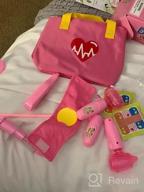 img 1 attached to Get Your Little Ones Excited To Play Pretend With Our Doctor Kit For Kids – Includes Stethoscope And Costume Set! review by Billy Mariner