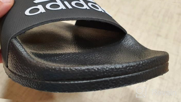 img 1 attached to 👟 Adidas Adilette Cloudfoam F34770: Sleek and Comfortable Sandals for Ultimate Foot Support review by Chris Hodges