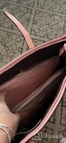 img 5 attached to Women'S 4-Piece Fashion Handbag Set: Tote, Wallet, Satchel & Shoulder Bag!