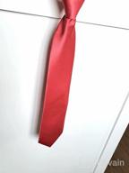 img 1 attached to Spring Notion Boys' Satin Zipper Necktie: Sleek & Convenient | Optional Gift Box Included review by Joshua Turner