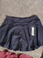 img 1 attached to TSLA Women'S Athletic Skorts Lightweight Active Tennis Skirts, Workout Running Golf Skirt With Pockets Built-In Shorts review by Maria Miller