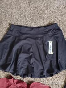 img 7 attached to TSLA Women'S Athletic Skorts Lightweight Active Tennis Skirts, Workout Running Golf Skirt With Pockets Built-In Shorts