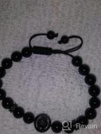 img 1 attached to Men'S & Women'S COAI Stone Beaded Lion Bracelet review by Rhonda Quire