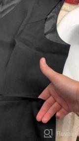 img 5 attached to V VOCNI Women'S Fully Lined 4 Button V-Neck Economy Dressy Suit Vest Waistcoat