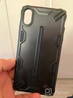 img 1 attached to Iron Red Ringke Dual X IPhone Xs Max Case: Heavy Duty Defense For Maximum Protection review by Amanda Austin