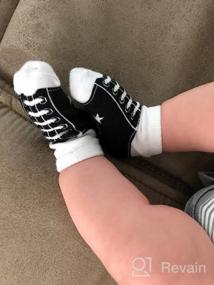 img 8 attached to Set Of 6 Non-Slip Unisex Baby Socks For Girls And Boys - EPEIUS