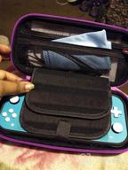 img 1 attached to Organize Your Nintendo Switch Lite On-The-Go With ButterFox Slim Carrying Case In Coral/Gray With Game & SD Card Slots! review by Octavius Webster