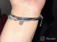 img 1 attached to 👯 Rachel and Monica Friendship Bracelet - The Perfect Friends TV Show Inspired Jewelry Gift for Best Friends Forever (BBF) review by Brian Nicholas