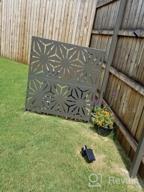 img 1 attached to Corten Steel Outdoor Divider Set With Stand - Veradek Web Decorative Design review by Laura Belisle