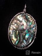 img 1 attached to SUNYIK Abalone Shell Tree Of Life Pendant,Necklaces For Women,Copper Wire Wrapped Jewelry,Assorted Shapes review by Rafael Lee