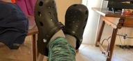 img 1 attached to Crocs Kids Classic Clog Shoes review by Melvin Boss
