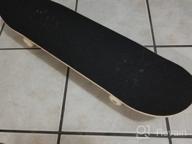 img 1 attached to Beginner Skateboard: 31" X 8" Complete PRO Skateboard With 9 Layers Of Canadian Maple Wood, Double Kick Tricks, And Concave Design - Perfect Gift For Kids, Boys, Girls, And Youths review by Joshua Cameron