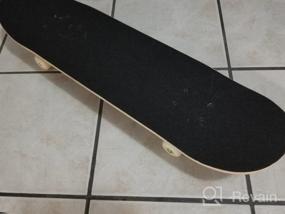 img 6 attached to Beginner Skateboard: 31" X 8" Complete PRO Skateboard With 9 Layers Of Canadian Maple Wood, Double Kick Tricks, And Concave Design - Perfect Gift For Kids, Boys, Girls, And Youths