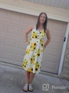 img 1 attached to Flirty And Fun: PIZOFF Women'S Summer Floral Midi Dress With Backless Design And Handy Pockets review by Jason Dennis